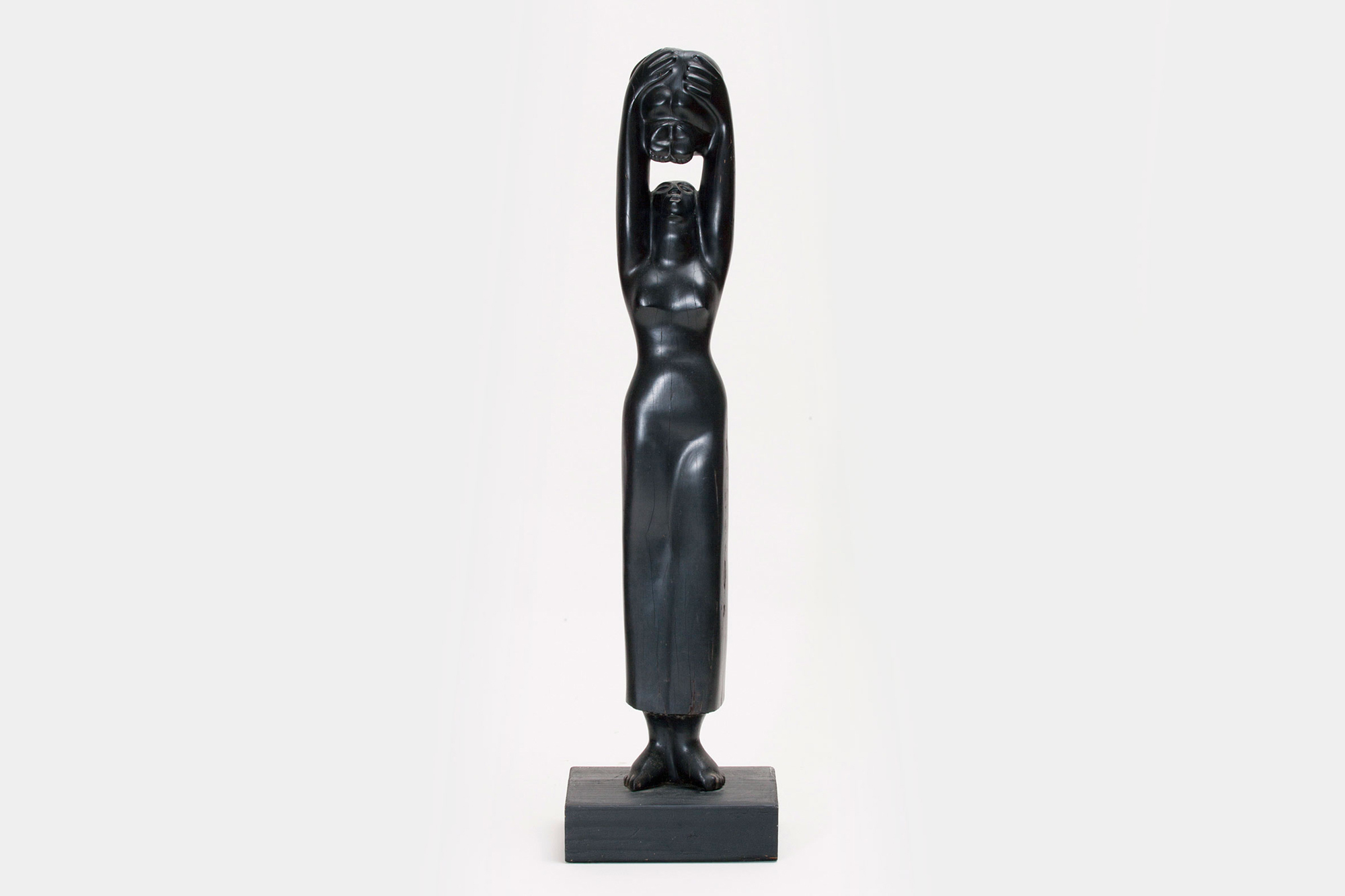 387 ebony mother and child sculpture 0005 2